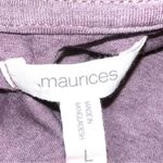 Maurice's  brownish mauve cute sayings T-shirt Photo 6