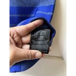 Guess Y2k  By Marciano Blue Shimmery Bandage Dress XS Stretchy Bodycon Cocktail Photo 3