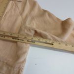 Lulus  Blazer Womens Medium Tan Orange Positively Chic Linen Blend Crop Jacket Photo 10