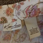 kim rogers  Intimates Floral Paisley Pajama Set SIZE L Photo 4