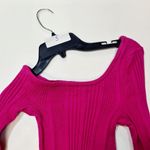 Lovers + Friends Sarita Feather Dress in Magenta Small Photo 12