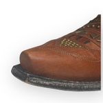 Old Gringo x Anthro π€ Stud Snip Toe Cowboy Boots Clogs π€ Mango Leather π€ 7.5M Photo 11