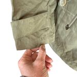 Talbots  Petites 4P 3/4 sleeve wide collar cropped swing utility jacket women's Photo 6