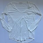 Free People  We The Free Betty Slouch V-Neck Long Sleeve White Size Medium NWOT Photo 1