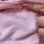 Le Suit Le Suit Pastel Baby Pink Blazer Womens Size 12 Double Button Photo 4