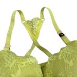 Victoria's Secret Victoria’s Secret The sexy tee 36DDD Lightly padded Bra Yellow Lace Floral Photo 8