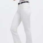 Madewell  Mid-Rise Kick Out Crop Jeans White Photo 1