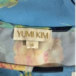 Yumi Kim SZ S Sky Blue Rose Garden One Shoulder Mini Dress Photo 3