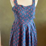 Cooperative Women’s 10 Giraffe sleeveless cotton dress Size 4 Photo 0