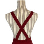 ASOS Maroon Sleeveless Crisscross Opened Back Mini Dress Women Sz 4 Photo 6