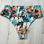 None Floral Ruffled Bikini Tie-Back High-Waisted Photo 5