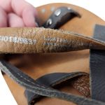 Charles by Charles David  Gray Leather Strappy Steeler Gladiator Sandals Size 6 Photo 5