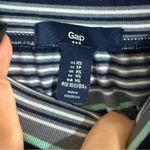 Gap Striped Maxi Skirt - Navy, Teal and White Size XS Photo 3