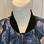 Chico's Chico’s Printed Bomber Jacket, Size 4 (Chico’s Size 0) Photo 5