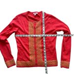 Lilly Pulitzer Greek Key Pink Cardigan Sweater Size XS Photo 2