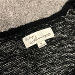 Vintage Havana Fringe Black White Pullover MEDIUM Photo 4