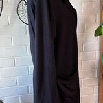 Go Couture  Black Long Open Front Cardigan Photo 2