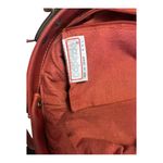 Capezio Vintage 1980 Reddish Orange Leather Shoulder Bag Photo 6