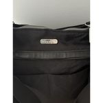Baggallini Tote Bag Womens Black Nylon Zipper Shoulder Work Travel Shopper Large Photo 3
