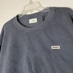 Joah Brown NEW!!  Cut Off logo Sweatshirt in Washed blue French Terry - S/M Photo 2
