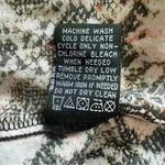 Velvet Heart XL Womens Black Snakeskin Print Button Down Shirt Long Sleeve Photo 6