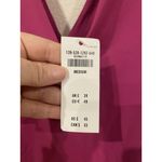 Abercrombie & Fitch  Bodysuit Womens Medium Pink Soft A&F Collection V Neck Thong Photo 2