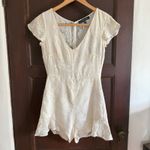 For Love & Lemons | White Pina Colada Floral Romper Size small Photo 1