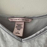 Victoria's Secret Victoria’s Secret Gray Velvet Spaghetti Strap Tank Top Adjustable Cozy Sleep Photo 2