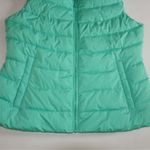 Gap Women's Cold Control Windproof Sleeveless Puffer Vest Medium Green Sz Medium Photo 2