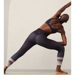 Athleta  S Elation Ultra High Rise 7/8 Legging Navy Abstract SMALL Photo 2