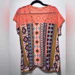 EUC 2X BOBBIE BROOKS Coral Top Orange Photo 1