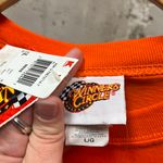 The Vintage Shop Y2K Deadstock Tony Stewart #20 Orange Long Sleeve NASCAR Racing T-Shirt Large L Photo 3