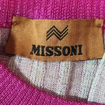 Missoni  Multicolor Sheer Striped Top NWT Size 38 XS Sheer Rainbow Stripe Top Photo 6