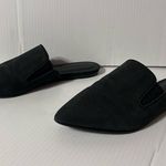 Jenni Kayne Oiled leather black mule slip on flat shoe EU 37 / US 7 Photo 2