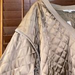 Anthropologie NWT $128 x Flat White Quilted V Neck Long Sleeves Pullover L Photo 9