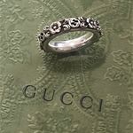 Gucci Interlocking G Flower Ring Ag925 Photo 6
