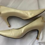 Stuart Weitzman  White Laceup Heels size 8.5 Photo 4