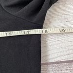 White House | Black Market scoopneck Longsleeve ruffle front top black M Photo 5