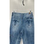 Seven7 Seven light wash high waisted wide leg cropped jeans casual versatile sz 14 Photo 5