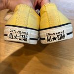 Converse  Low Top Sneakers Butter Yellow Size 7 Photo 6