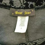 Brat Star  Half Sleeve Bodycon Dress Size S Photo 4