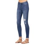 Judy Blue Destroyed Pull-On Jeggings - Size 13/31 Photo 1