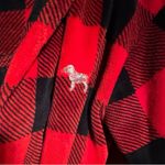 PINK - Victoria's Secret Pink‎ Victoria's Secret Buffalo Check Hoody Robe Photo 1