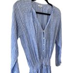Rails Jasmine Dress in Azure Stripe Photo 3