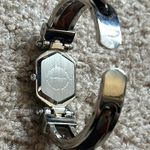 Women’s‎ vintage silver/brown crystal bangle bracelet watch one size Silver Photo 5