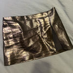 Edikted  Skirt Mini Black Leather NWT Photo 0