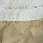 White House | Black Market Size 6 The Skinny Crop Jeans White Floral Embroidered Photo 9