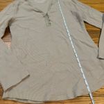 Eddie Bauer  tan long sleeve top Photo 4