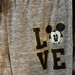 Disney 🤯4/$15 ‎ Mickey Mouse Love Jogger Pants Lounge Sleepwear Drawstring Small Photo 2
