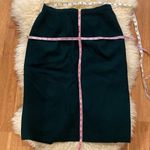 Kasper & Co ASL Vintage Wool High Waist Pencil Skirt Calf Length Sz 10 Photo 7